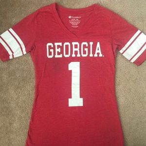 Georgia Bulldogs Football Tee